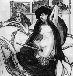 Dessins amoureux : Le jardin d
